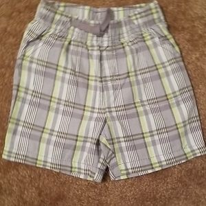 3/$12 Toddler boys plaid shorts